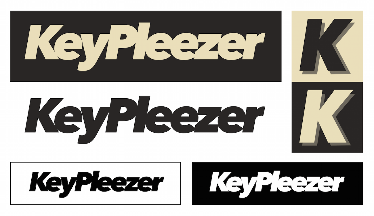 Example of our KeyPleezer logo package for press uses, web or print included in a zip.